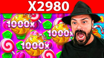 $417K WIN on Sweet Bonanza 1000x! 🍭 $140 Bet Hits x2980 Multiplier!