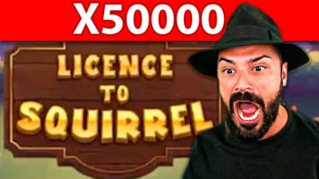 $25 MILLION WIN on Licence to Squirrel! 🐿️ $500 Bet Hits x50000 Multiplier!