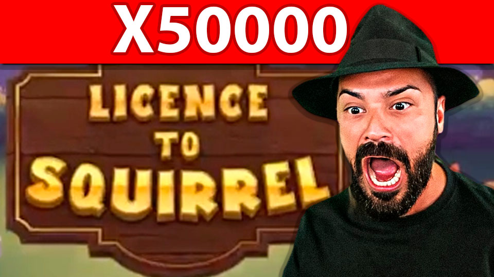 $25 MILLION WIN on Licence to Squirrel! 🐿️ $500 Bet Hits x50000 Multiplier!