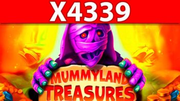 GN GG ловит x4339 в Mummyland Treasures на ставке 40₽