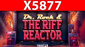 VITUS ловит x5877 в The Riff Reactor на ставке 2000₽