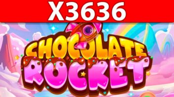 ДанЛудан заносит x3636 в Chocolate Rocket на ставке 3000₽