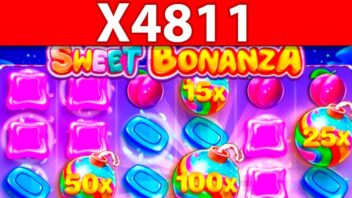 MOSTKA ловит x4811 в Sweet Bonanza 1000 на ставке 100₽
