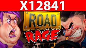 AFERIST ловит x12841 в Road Rage при ставке 1 USD