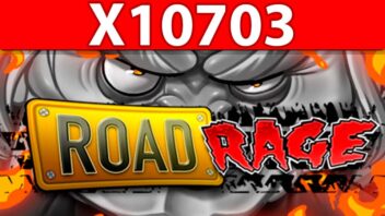 AFERIST заносит x10703 в Road Rage при ставке 80₽