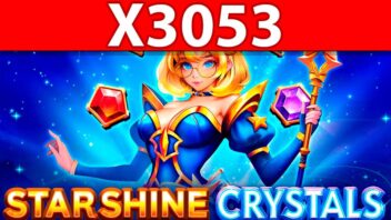 ESKHATO ловит x3053 в Starshine Crystals на ставке 140₽