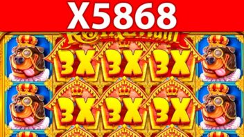 KLP срывает x5868 в The Dog House Royal Hunt на 1000₽ — Собаки принесли куш!