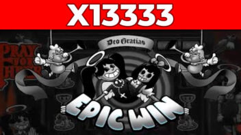 €5,333 WIN on Pray for Three! CasinoDoctors Hits x13333 on €0.40 Bet!